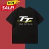 Футболка с коротким рукавом Isle of Man T/T Isle of Man Travel Trophy SBK Heavy Duty Motorcycle Peripheral, модный бренд