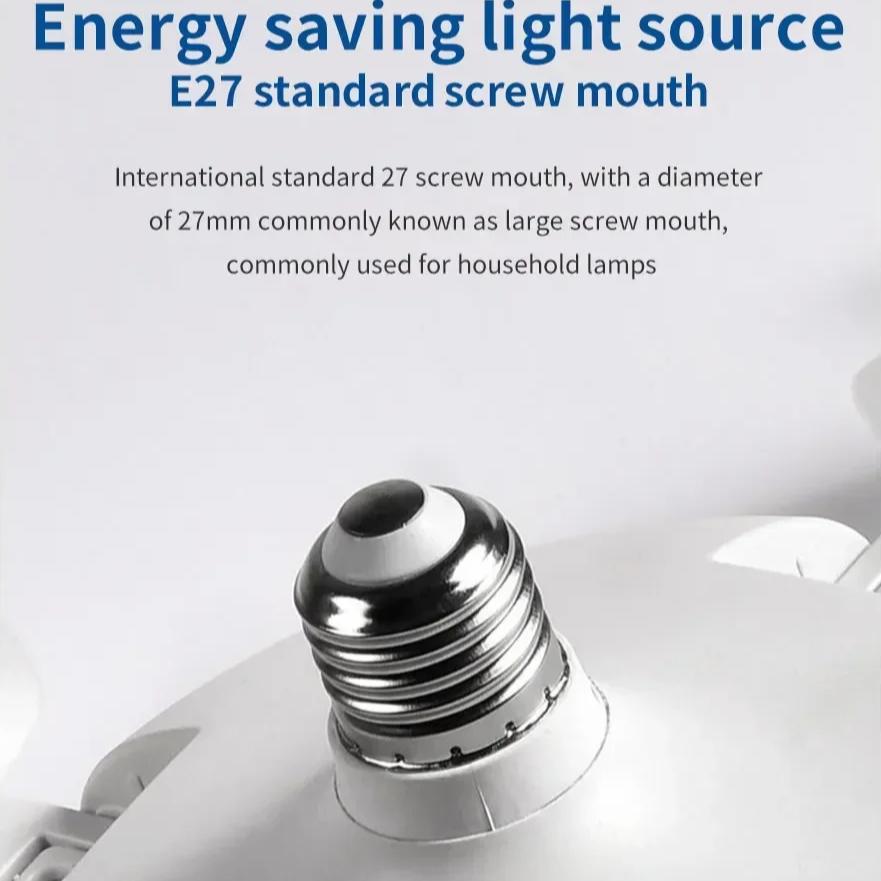 2-в-1 60 Вт Вентилятор-светильник E27 Дизайн дрона Потолочный вентилятор-светильник с пультом управления AC85-265 В Лампа-вентилятор для дома, ресторана