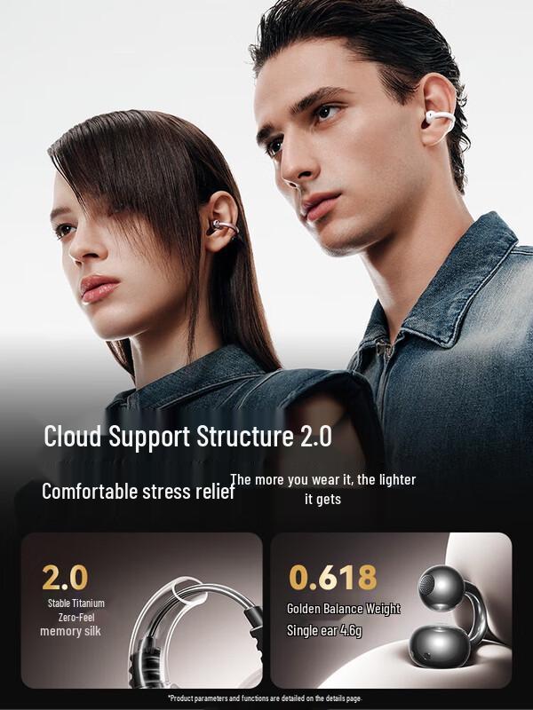 SANAG S7S Ultra Open-Ear Bluetooth Ear Clip Headphones