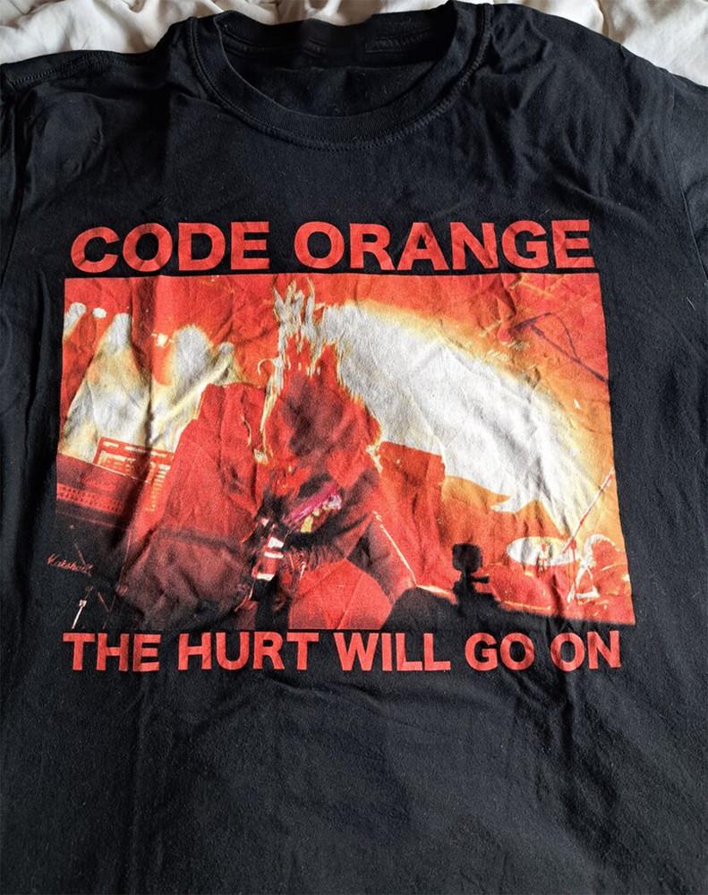 Code Orange The Hurt Will Go On 2017 Размер S-5XL cg424 Унисекс Футболка