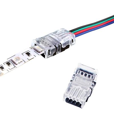 5 шт./лот 2-контактный светодиодный соединительный разъем для SMD 2835 3528 5050 WS2182B светодиодный соединительный разъем
