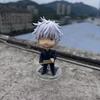 Дешевая Аниме Jujutsu Kaisen Годжо Сатору Милая 2205 Фигурка Модель Игрушки