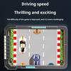 Детский симулятор вождения с легкой музыкой, регулируемая скорость, обучающая игрушка-руль для малышей, интерактивная ролевая гоночная настольная игра