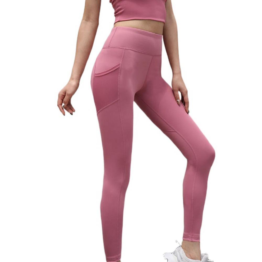 Mesh Pocket Yoga Pants High Waist Sports Pants Leggings Fitness Pants Exercise