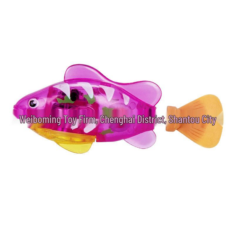 Electric Flashing Sensory Fish: Light-Up Swimming Pet for Babies – 8 Fish Types