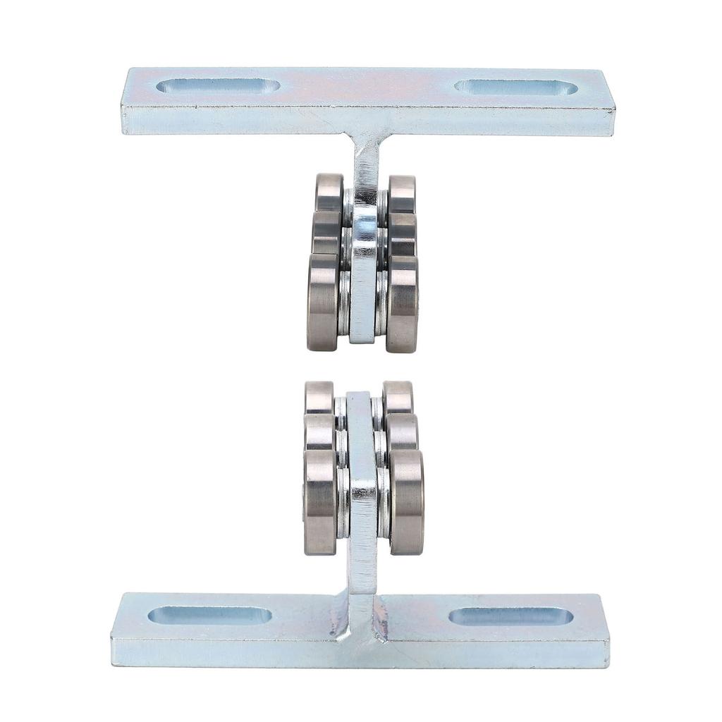 6-колесная тележка Электрическая таль Легкая установка Блочный механизм Ролики Бесшумная для раздвижной двери