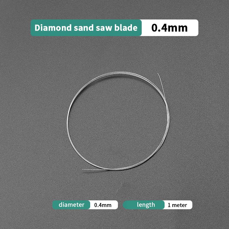 1M Режущая проволока Пильные полотна Нефрит Металл Керамика Режущие материалы Ручная пила Полотно Диаметр 0,1 мм-0,5 мм Профессиональные ручные инструменты