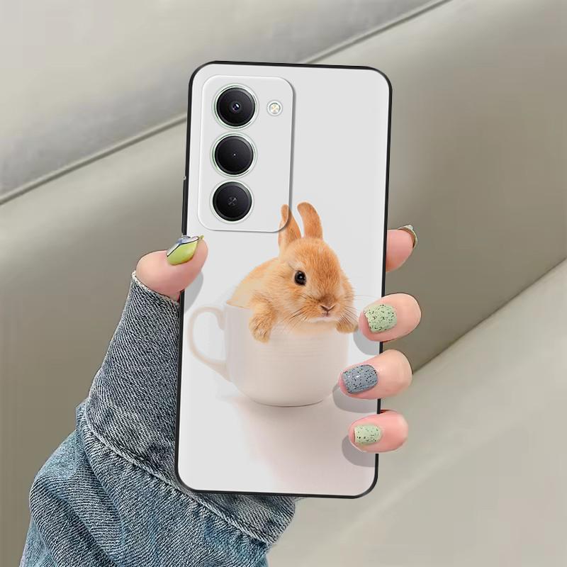 Чехол для Redmi 15 2025 Милые Цветы Coque Мягкая Жидкая Силиконовая Задняя Крышка Для Redmi 15 Чехлы Для Телефона Redmi15 5G 4G Fundas Оболочки