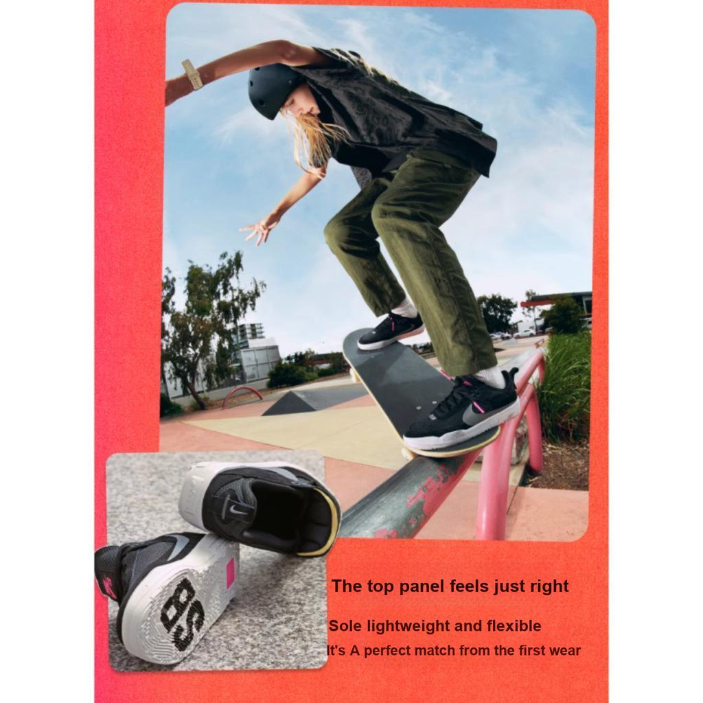 Nike Day One SB GS Черно-белые детские кроссовки Холодно-серый антрацит FN4210-002