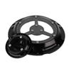 Aluminum Motorcycle Derby Cover Timing Timer Covers Set for XL XR 883 1200(black)