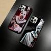 Чехол для телефона Art the Clown horror T-Terrifier для iPhone 17 16 15 14 13 12 Pro Max Plus с зеркальным покрытием, беспроводной, магнитный