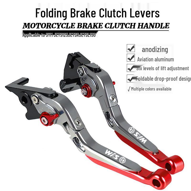 SYM JET S125/SL150 Folding Brake & Clutch Lever Set