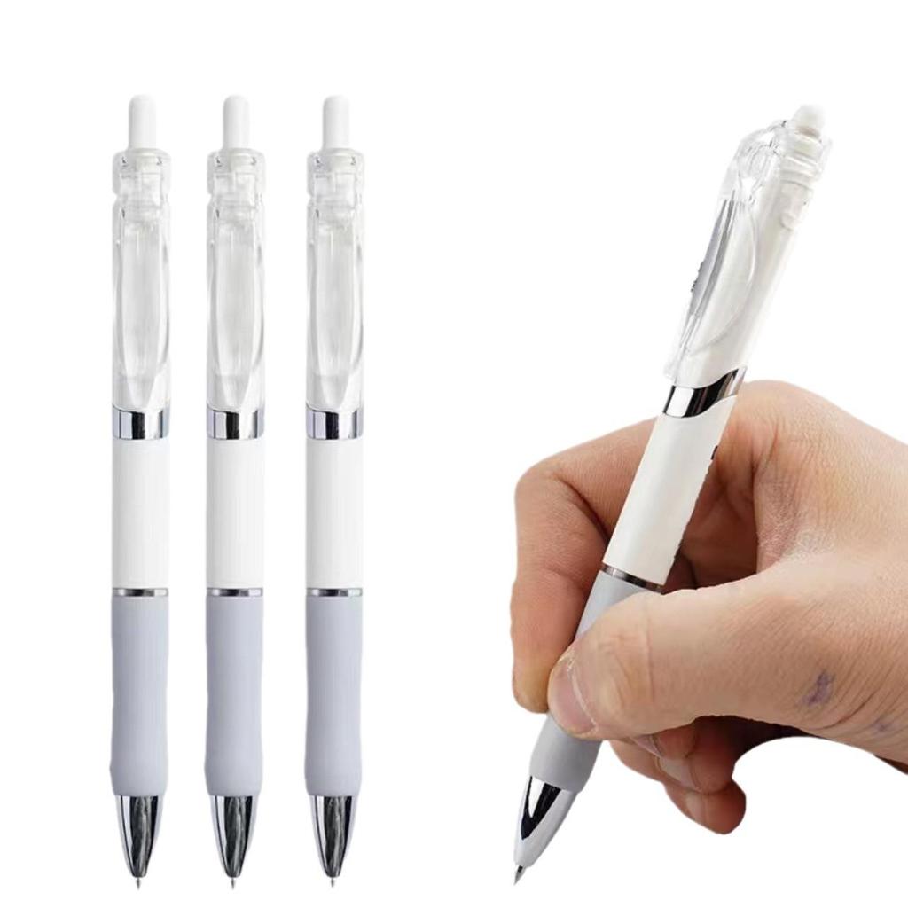 Новая ручка с быстросохнущими черными чернилами, стержень 0,5 мм, большая емкость — идеально подходит для студентов, экзаменов, подписей в офисе