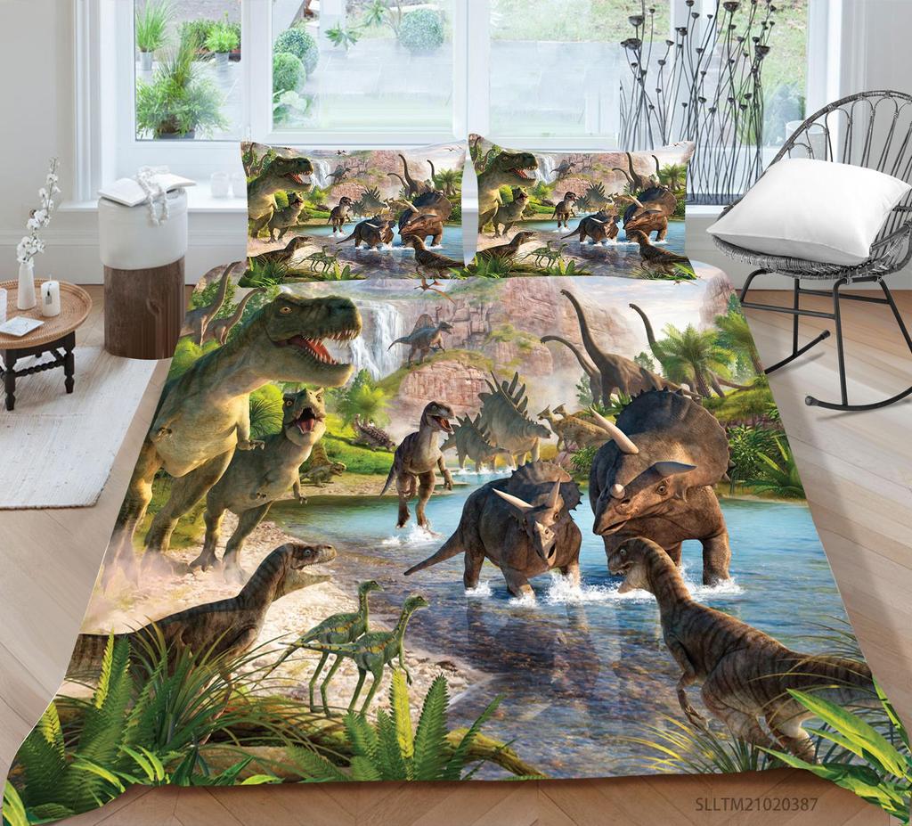 3D Animal Pattern Bedding Products Animal Series Bedding Products Quilt and Pillow Cases Bedding Set AU/EU/US Full Size Home Decoration