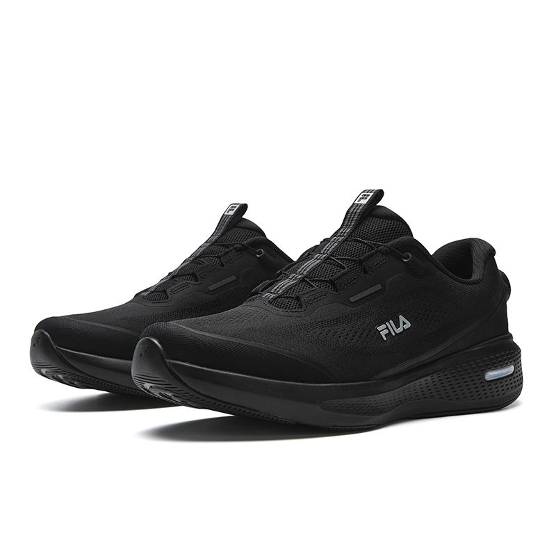 Fila BOA NUVOLE RUN 3+ Амортизация Устойчивость к истиранию Дышащие Покрытие Поддержка Низкие Беговые кроссовки Мужские Черный A12M611801FBK