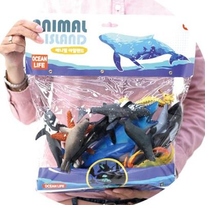 Animal Island OCEAN LIFE набор из 12 фигурок морских животных (6021), 1 шт., популярные игрушки в Корее