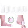 2Pcs Silicone Gel Tube Bandage Toe Protectors Foot Feet Pain Relief Feet Care