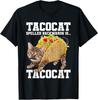 Taco Cat Spelled Backwards Is Tacocat Meme Silly Cat Lover T-Shirt