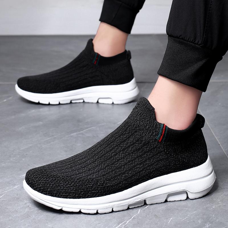 Мужская модная трендовая дышащая обувь Flyknit, походная обувь, уличная обувь для спорта и отдыха, туристические прогулочные носки, обувь