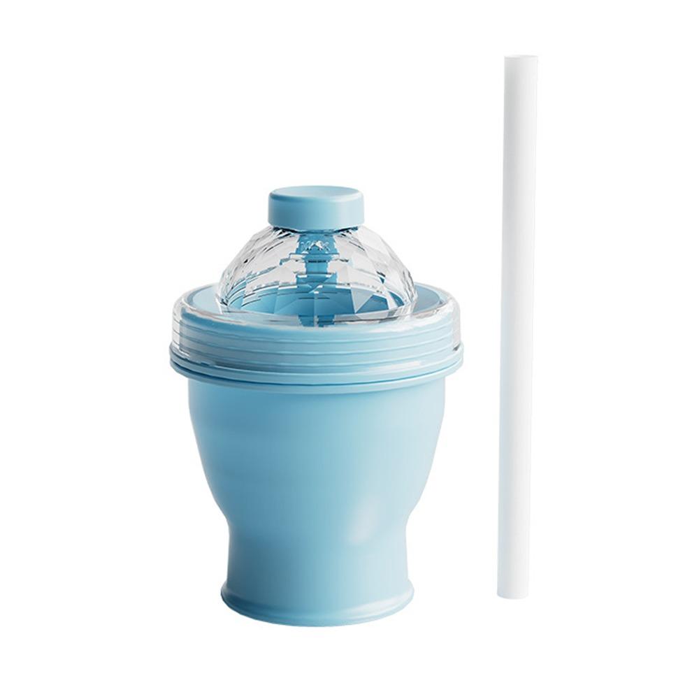 Collapsible 2-in-1 Ice Mold Cup Leak-proof Ice Sphere Making Cup Household Use