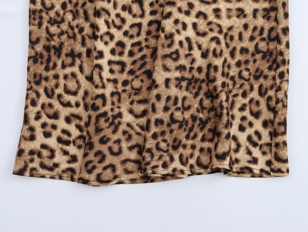 2025 Spring Women's Casual Elastic Waist Midi Skirt - European & American Fashion Style