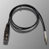 3.5mm To XLR Female Microphone Audio Cable Balanced Balanced Analog Mic Cord  Computer
