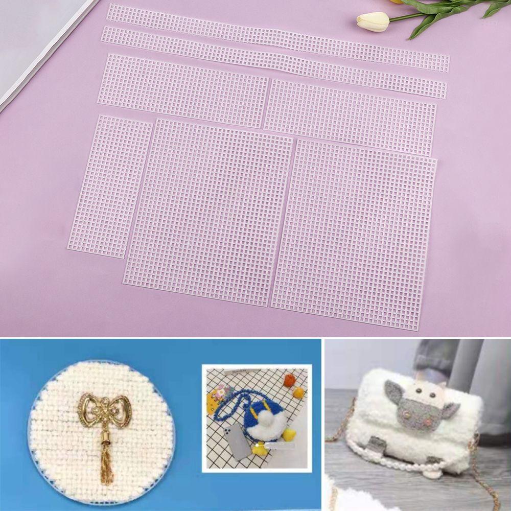 Variety Accessories Assistant Woven Material Knitted Piece Grid Plate for Weaving Bags