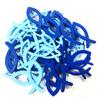 36 Pcs/pack Wooden  Hollow  Fish Unfinished Art Crafts Handmade Diy Wedding Home Decoration Supplies Tool (size Color Mixed)