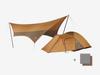 Игровой набор Snow Peak Outdoor Amenity Dome Tarp Starter Set для 6 человек Camping Hiking FK-284 &