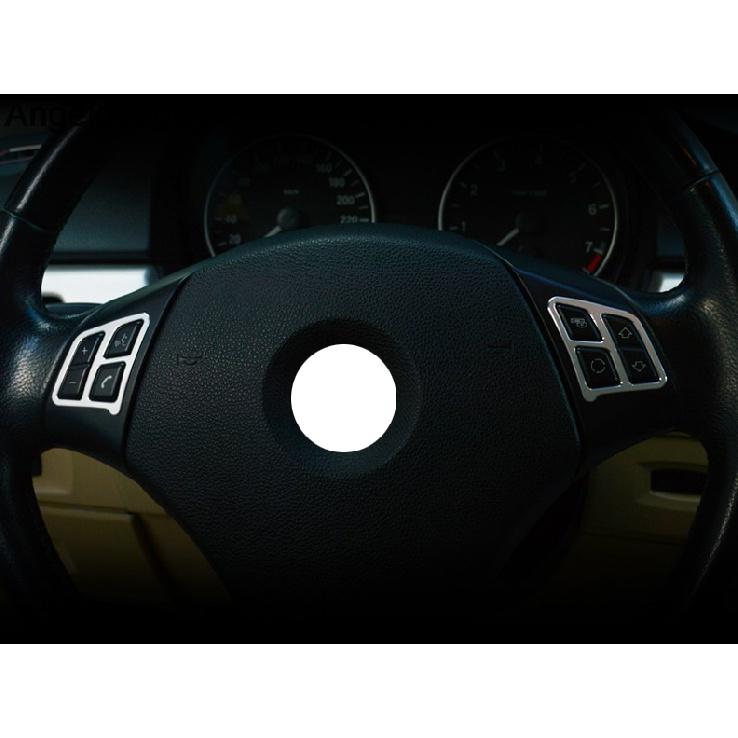 Стайлинг автомобиля для BMW E90 2005-2012, крышка кнопки рулевого колеса, накладка