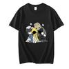 Футболки Terror Adventure Little Nightmares  Touch Harajuku Горячая Игра Футболки 100% Хлопок Футболки Оригинальность Круглый вырез