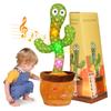 MIAODAM Talking Cactus Perfect for and This Dancing Cactus Toy Can Imitate and Even Features Embroidered and LED Adjustable Moving, Dancing, Toy,