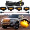 Решетка Tacoma TRD Sport и Off-Road с желтыми огнями 2020-21