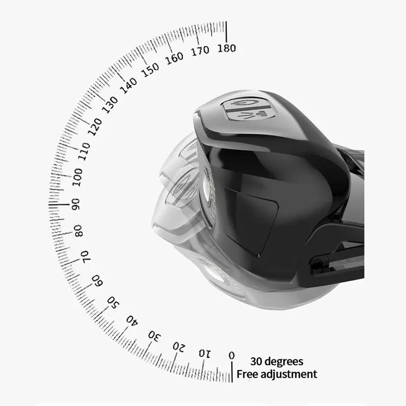 XPG Налобный фонарь с датчиком, перезаряжаемый через USB, индукционный налобный фонарь, уличный водонепроницаемый портативный ночной светодиодный налобный фонарь для кемпинга, встроенный аккумулятор