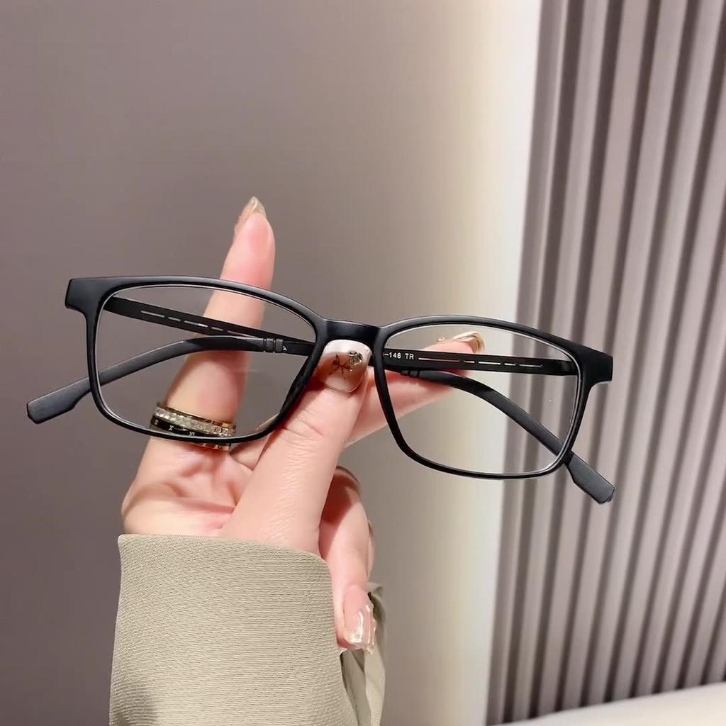 1Pcs New Anti Blue Light Reading Glasses For Men And Women Blocking Blue Light Optical Lenses Rectangle +1.0 +4.0