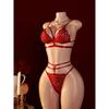 S-XXL Женский Сексуальный Кружевной Сетчатый Бюстгальтер Прозрачный Дизайн Эластичные Бретели Комплект Нижнего Белья