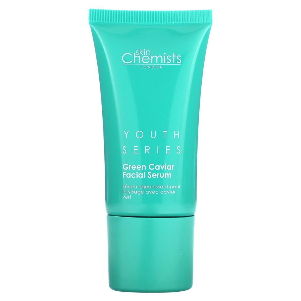 skinChemists Youth Series, Green Caviar Facial Serum, 1.01 Fl Oz (30 Ml)