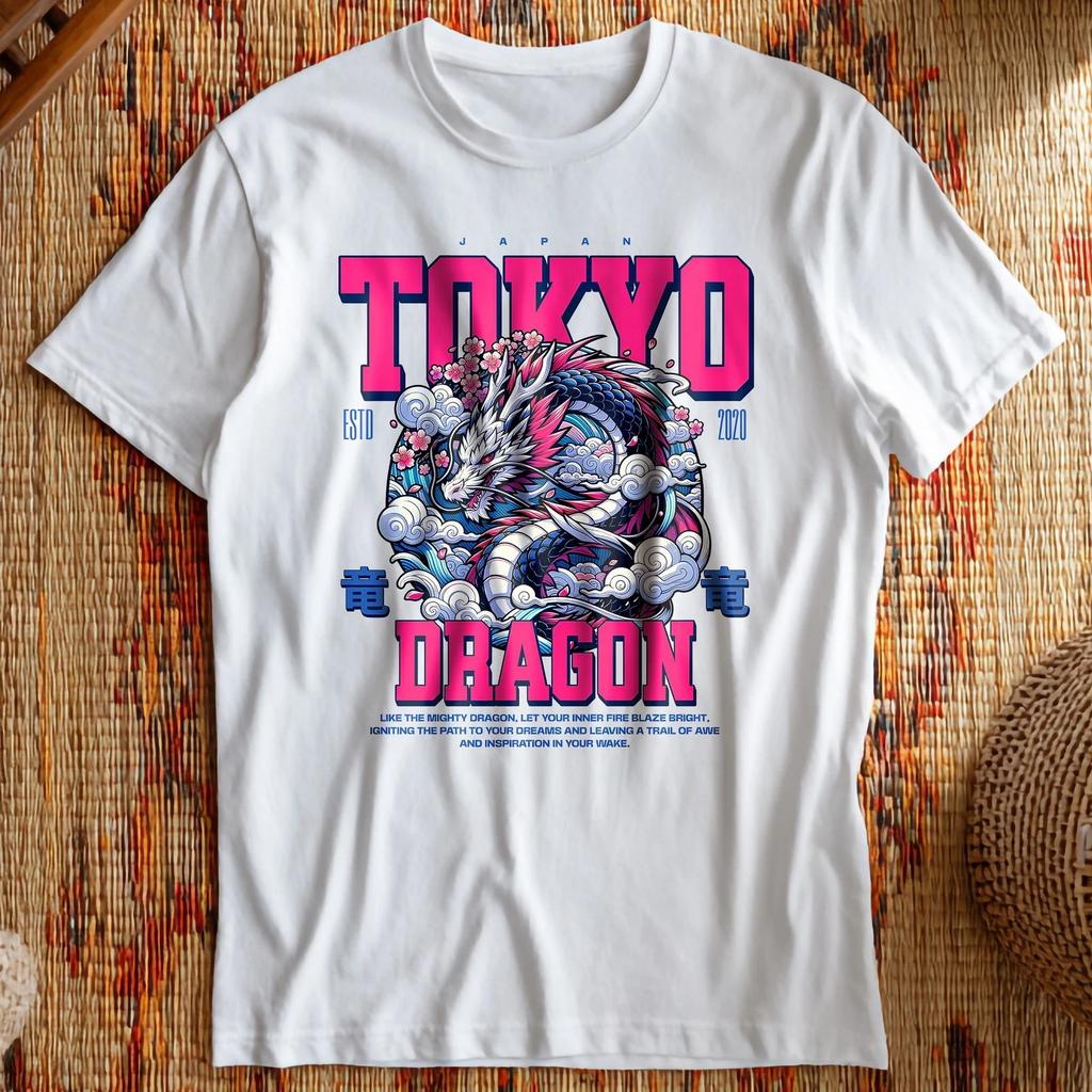 Tokyo Dragon style of a Japanese streetwear 001 Adult/Childrens t shirts/t-shirt