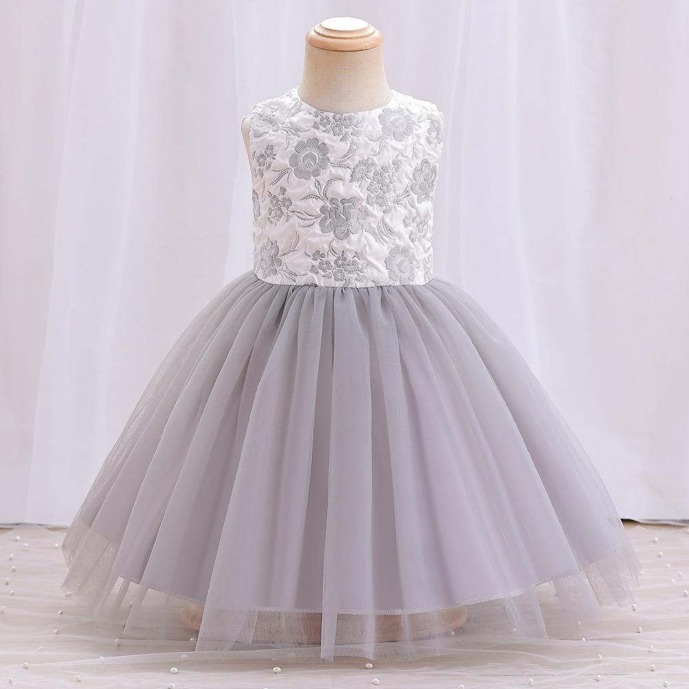 Girls Dresses Infant Weekly Dresses Vest Mesh Dresses - Princess Dresses Puffy Skirts Party and Banquet Dresses