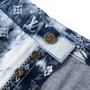 Louis Vuitton Повседневные шорты мужские сине-белые 1AA55K