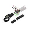 48 60V 350W Electric Bike Brushless Motor Controller 886 LCD Display Panel Kit with Spare Twist Grips