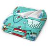 Nurse Medical Theme Blanket Nurse Gifts for Women Ultra Plush All Season Lightweight Cozy Flannel Throw Blanket for Bed Car Sofa