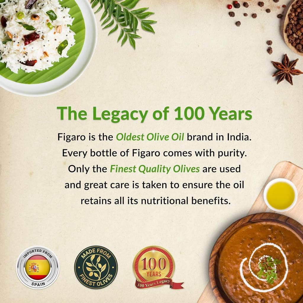 Fígaro Olive Oil 100ml Bottle Pack Of 1 Multipurpose Pure Edible Oil Imported From Spain