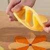 Силиконовая форма для кубиков льда, трехсекционная, с поворотно-выталкивающим механизмом, пищевой силикон, без BPA, безопасная, для изготовления кубиков льда