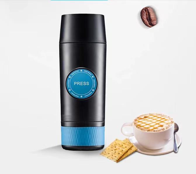 Портативная беспроводная электрическая кофеварка с логотипом - Автоматическая капсульная эспрессо для путешествий и домашнего использования