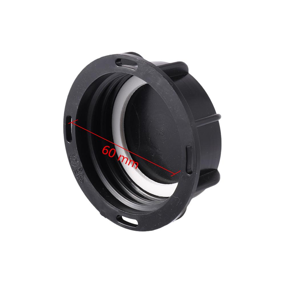 Адаптер для IBC-контейнера S60*6 с крупной резьбой на резьбу 1/2'' 3/4'' Запорный клапан для резервуара с водой Садовый Сельскохозяйственный Фитинг для полива
