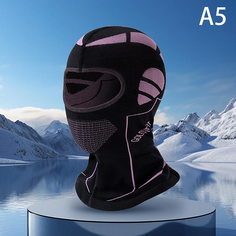 Мужская и женская зимняя шапка-балаклава с защитой от холода, дышащая полнолицевая солнцезащитная маска для езды на велосипеде, защита головы и шеи