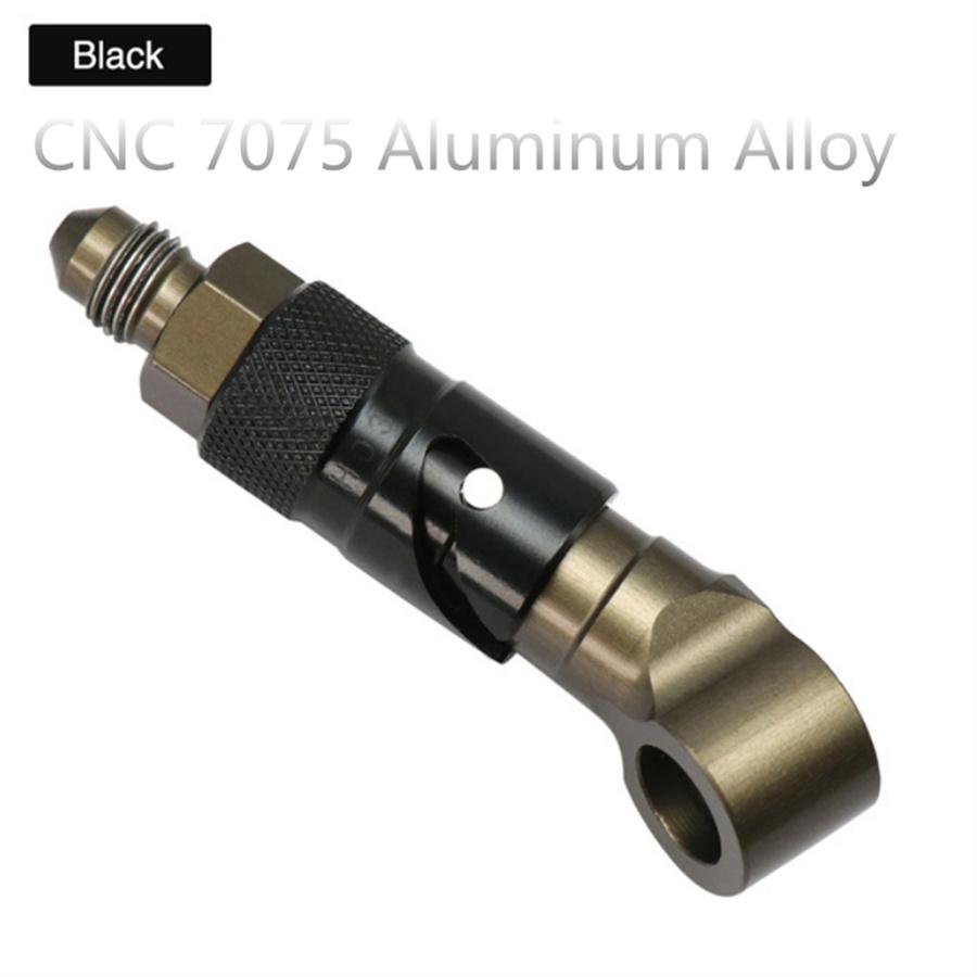 3 AN Черный Алюминиевый ЧПУ Быстроразъемный Сухой Тормозной Шланговый Фитинг Адаптер