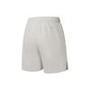 Li Ning Running Series однотонные спортивные шорты Dry Cool мужские шорты жемчужно-белые AKSS513-1