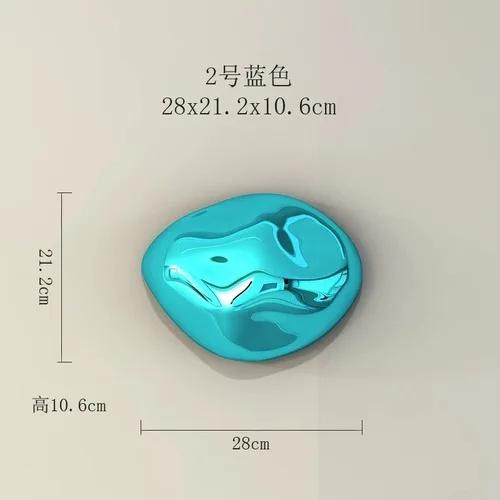 Симуляция 3D Каменная Стена Подвесные Украшения Эстетика Комнаты Декор Стены Гостиной Подвеска Покрытие Ремесло Каменные Подвески